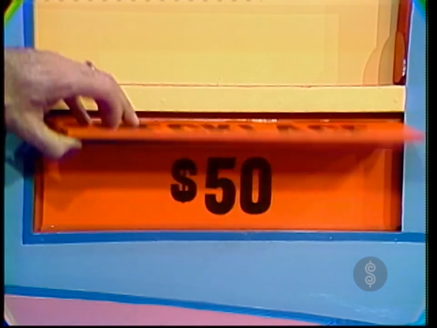  prize amount displayed on the 'Give or Keep' game board from The Price is Right