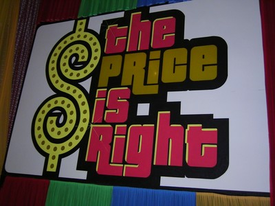 The Price Is Right game show logo featuring a dollar sign and bold colorful lettering.