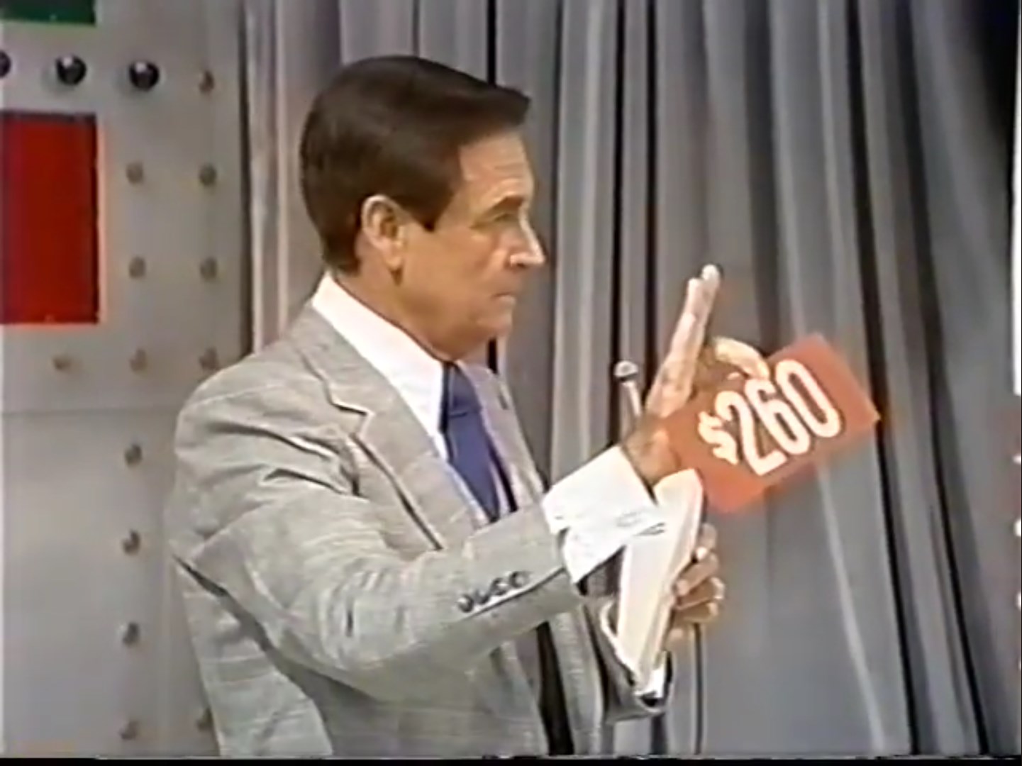 0 price revealed during a game show segment.