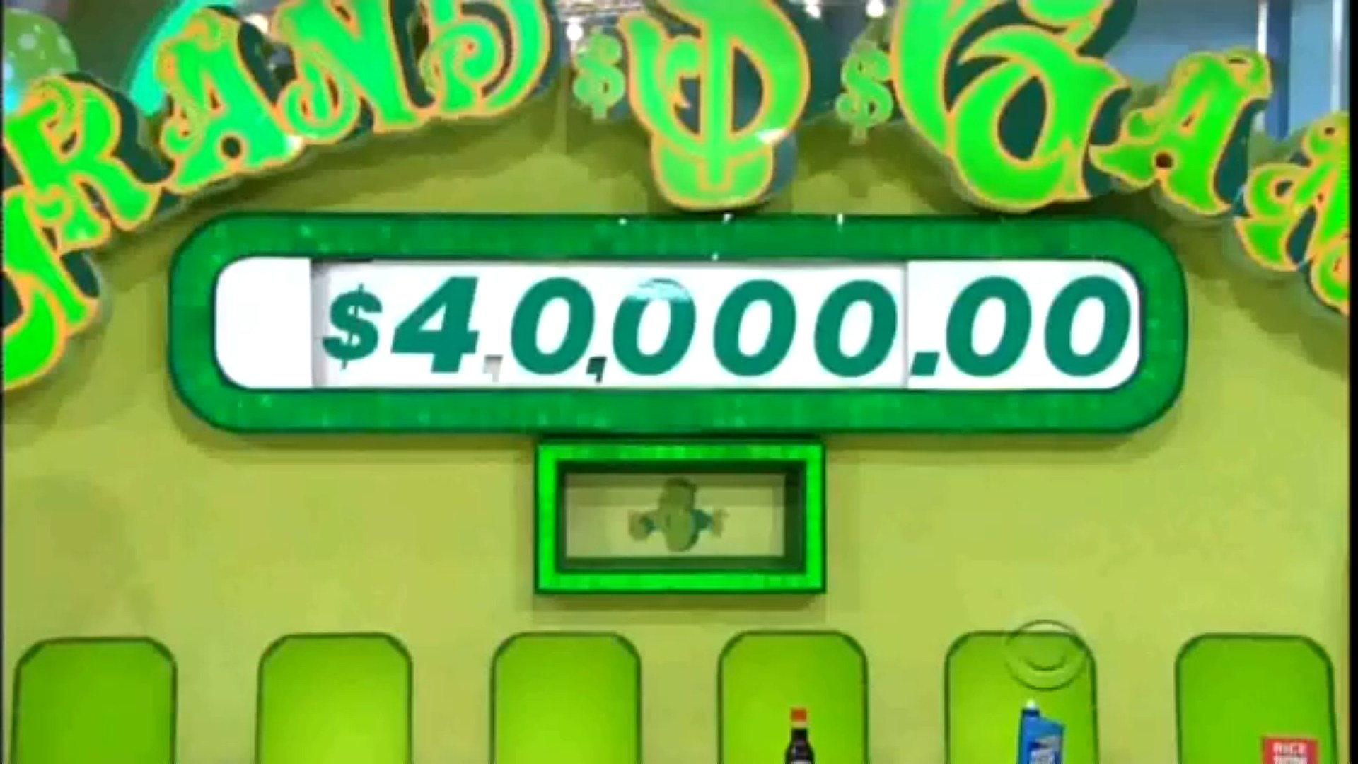 Grand Game being played for $40,000 to celebrate the 40th anniversary of The Price is Right.