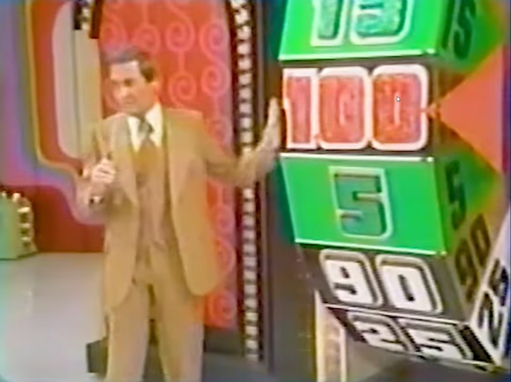 Big Wheel Green Sections Bonus Spin Price is Right