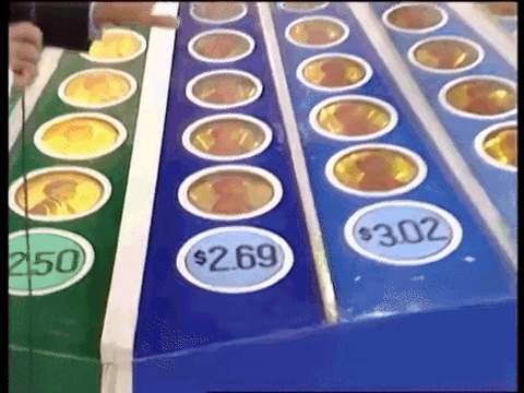 A contestant presses the button before Bob Barker can, causing a price to reveal prematurely.