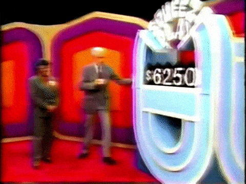 The price on 'Squeeze Play' falls apart after Bob Barker kicks the prop.
