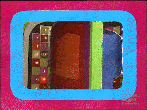 The turntable on the Price is Right spins around to reveal the contestant will play Plinko for a chance to win up to ,000 in cash.