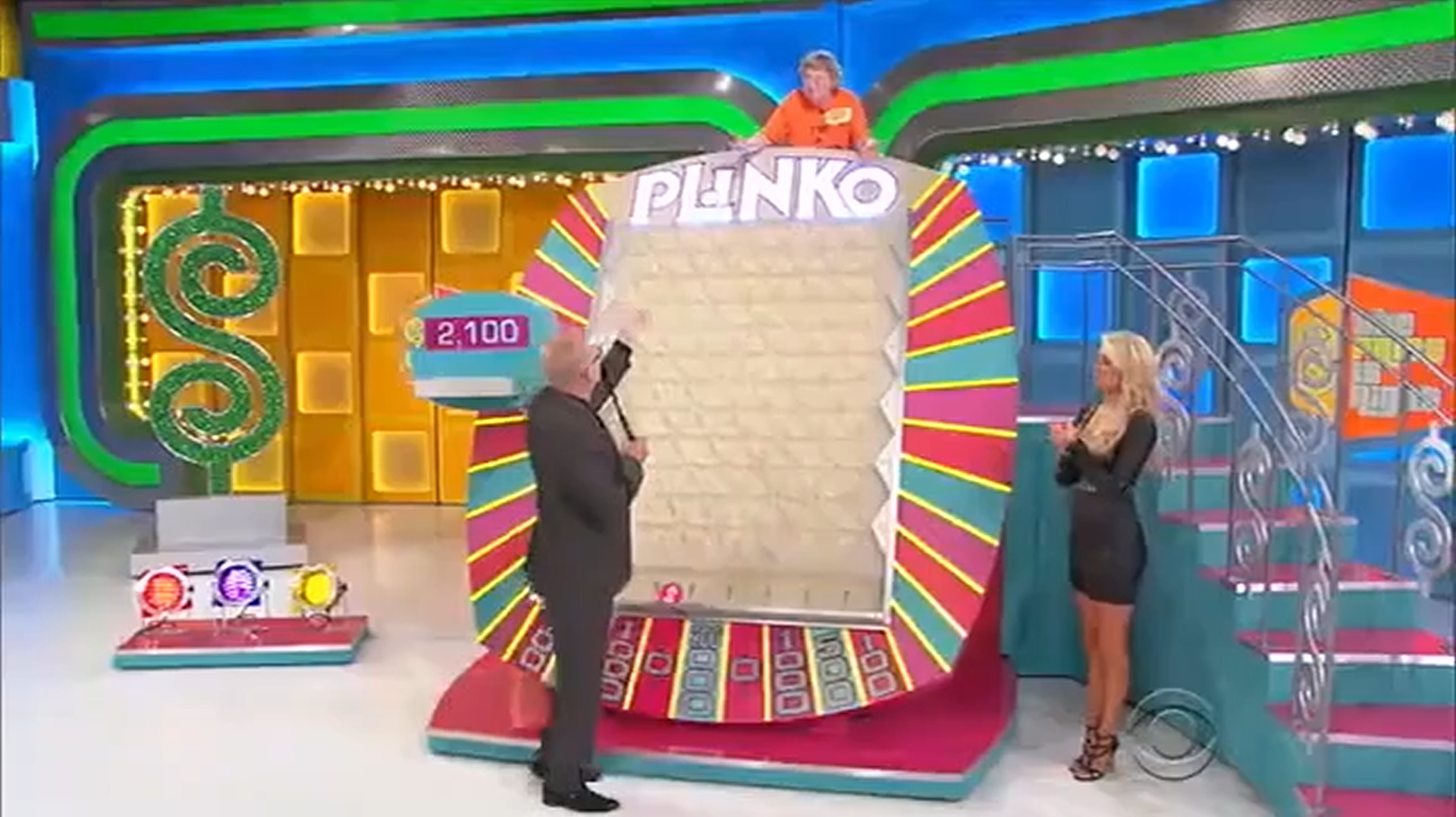 A Plinko game only awards $2,100 on The Price is Right.